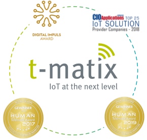 t-matix Awards IoT PLattform