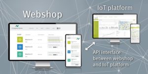 API interface between webshop and IoT platform